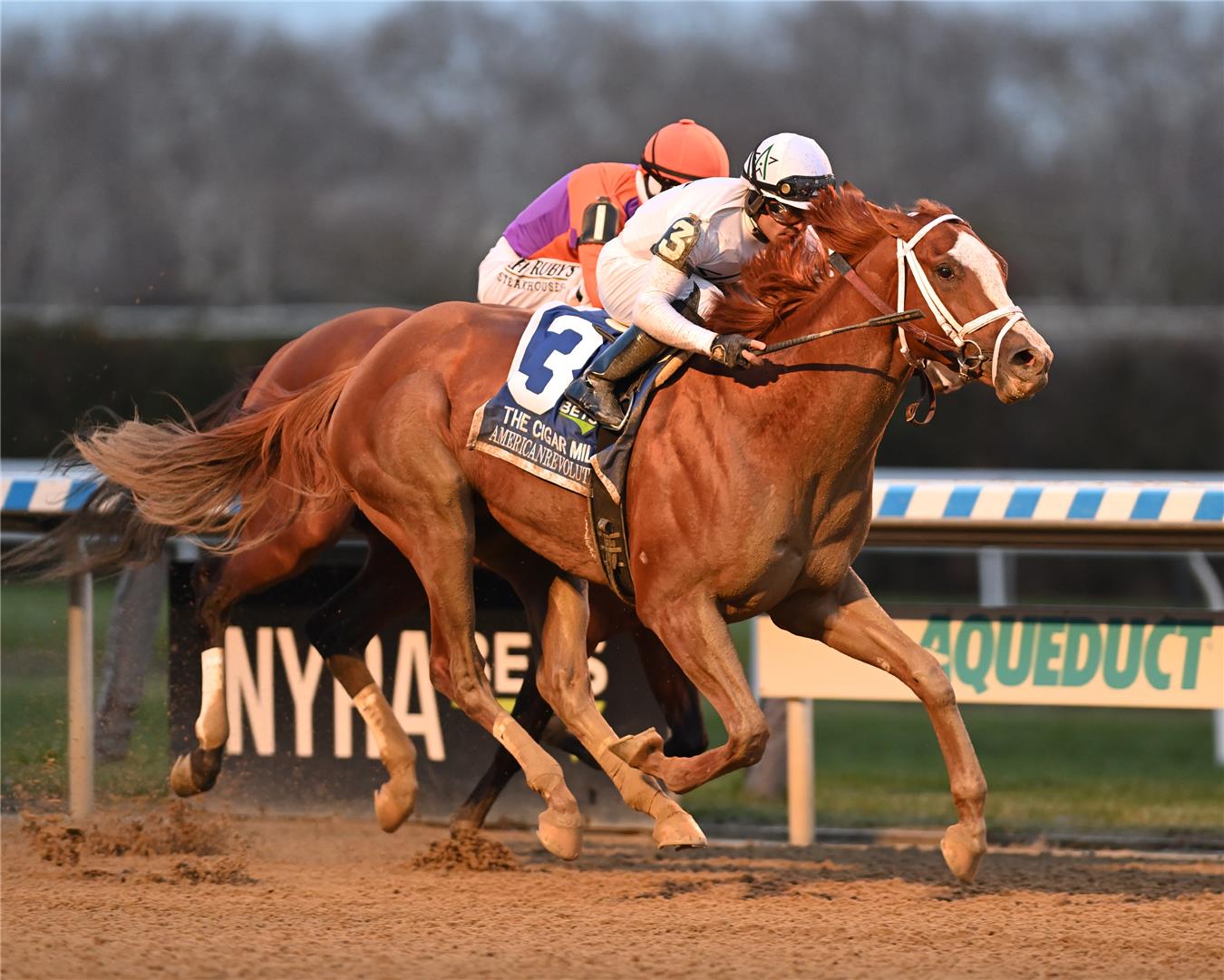 Americanrevolution prevails in the Cigar Mile (G1) WinStar Farm