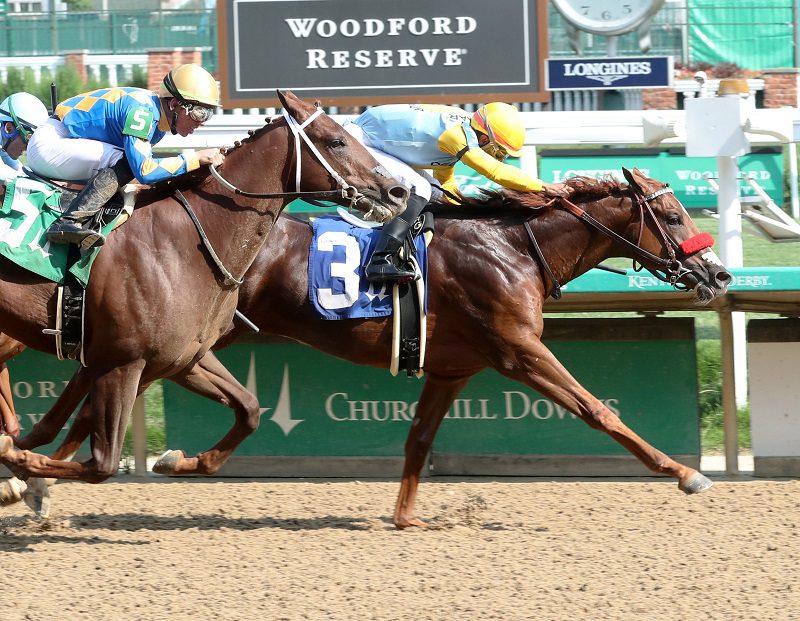 Wilson Q wins at first asking on May 18, 2023 at Churchill Downs - Coady photography